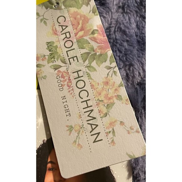 Carole Hochman Women's Shawl Collar Plush Robe SMALL - Picture 8 of 10